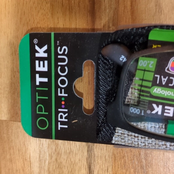 Optitek Tri-Focus Multi Focal readers +2.00 A3 NWT - Picture 2 of 6